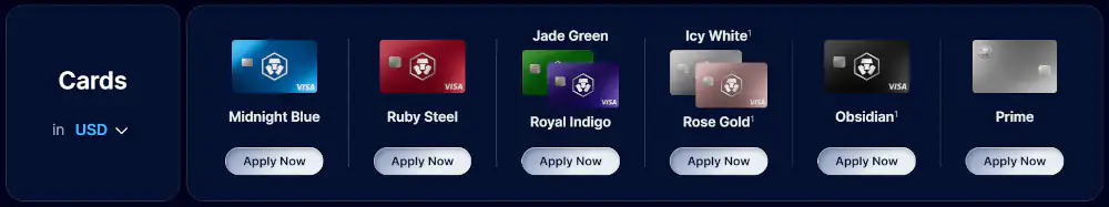 Crypto.com Visa Card