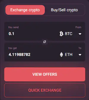 Swap Crypto Using SwapSpace