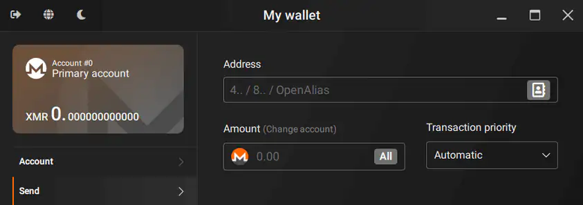 An open-source graphical user interface (GUI) wallet developed by the Monero community