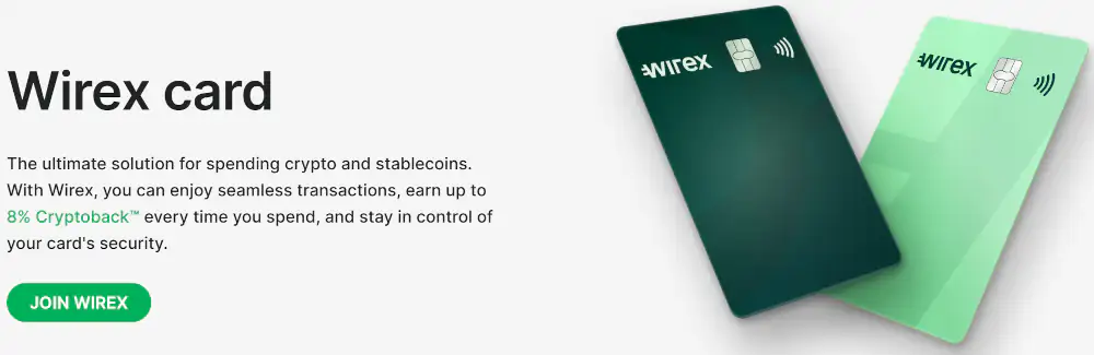 Wirex Crypto Debit Card